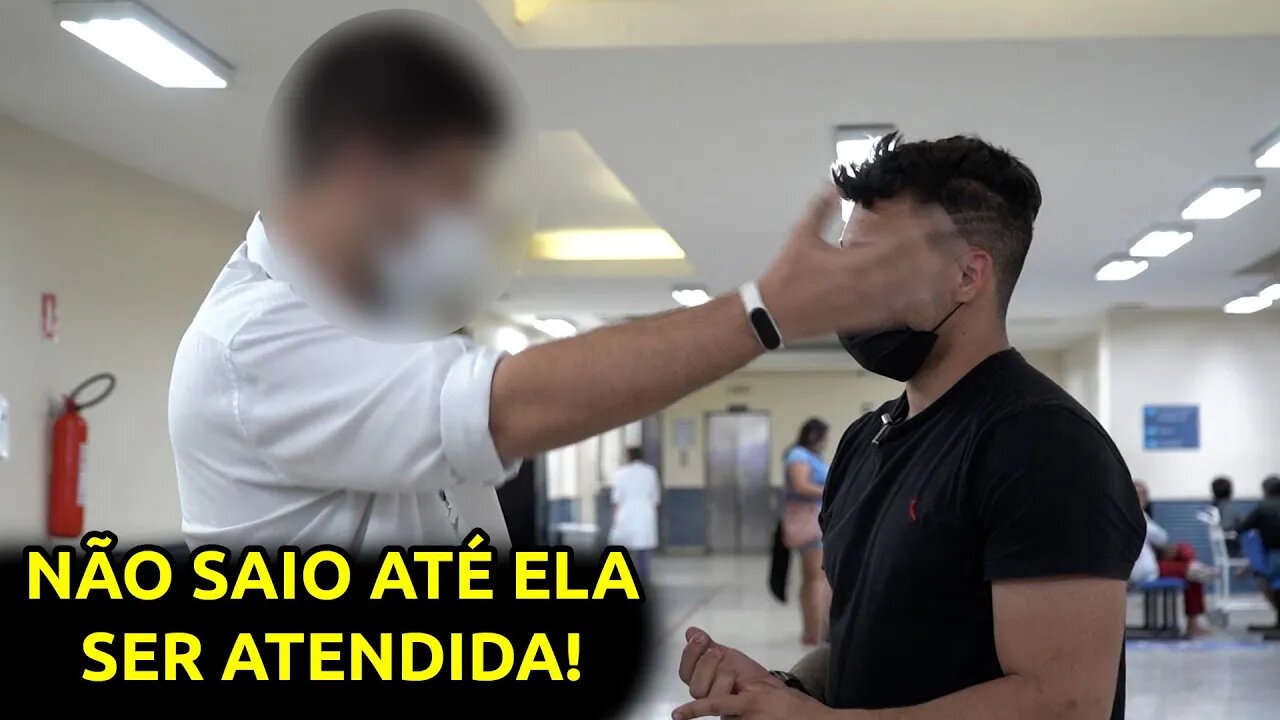 MANDOU A MÃE PRA RUA COM BEBÊ DOENTE, CORRI PRA PEGAR O RESPONSÁVEL! FISCALIZAÇÃO NO HOSPITAL!