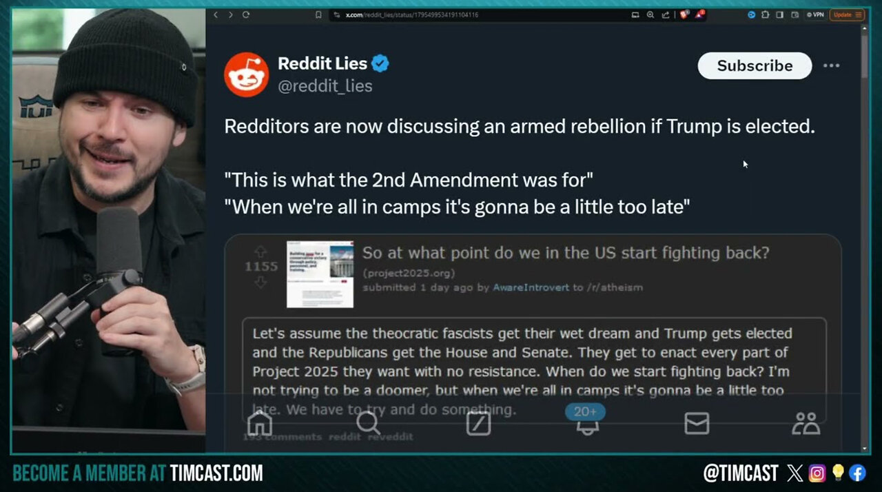 Leftists Threaten CIVIL WAR, If Trump Is Elected, Vow To HUNT MAGA Down