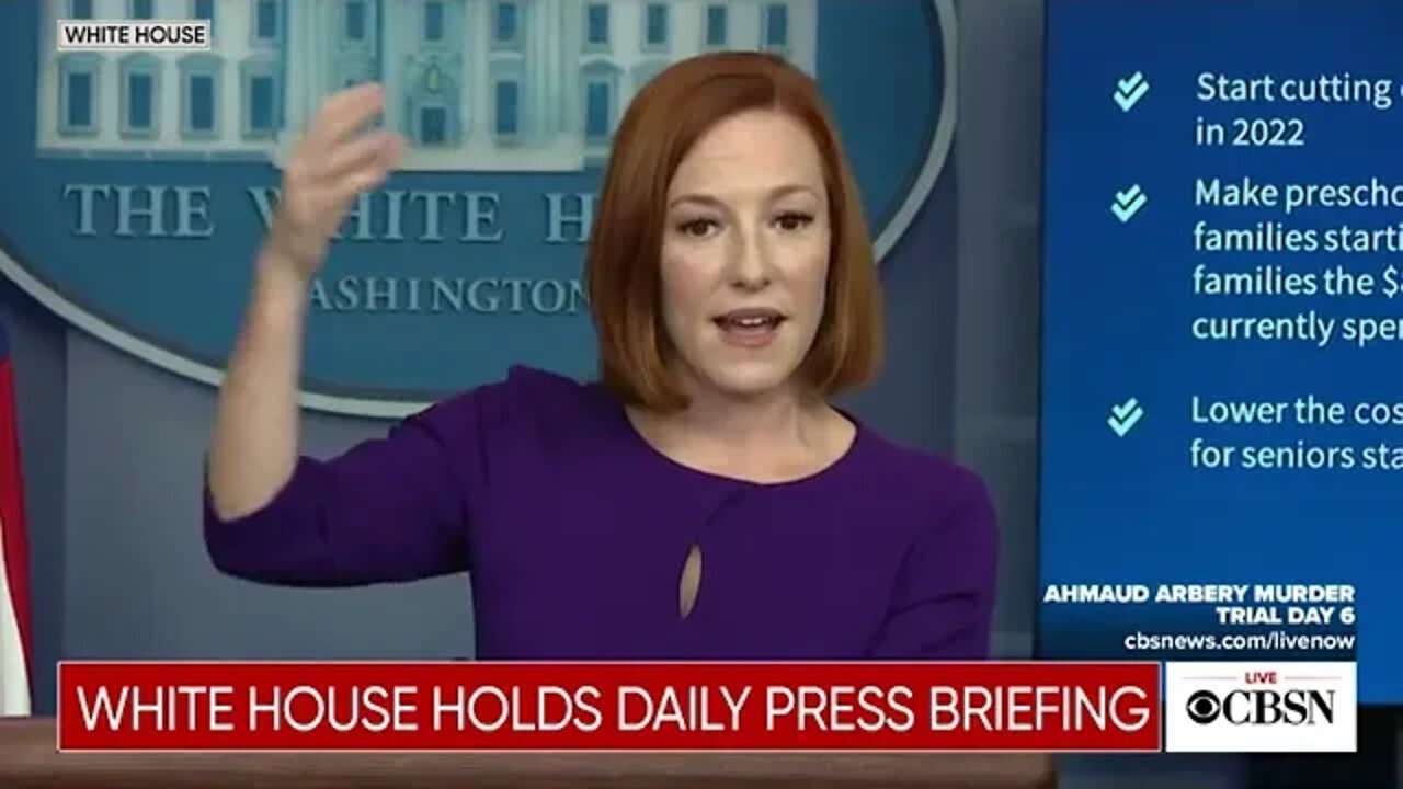 Psaki Falsely Claims Economists Still Predict Inflation Will Be Short Term, that GOP Obstructing