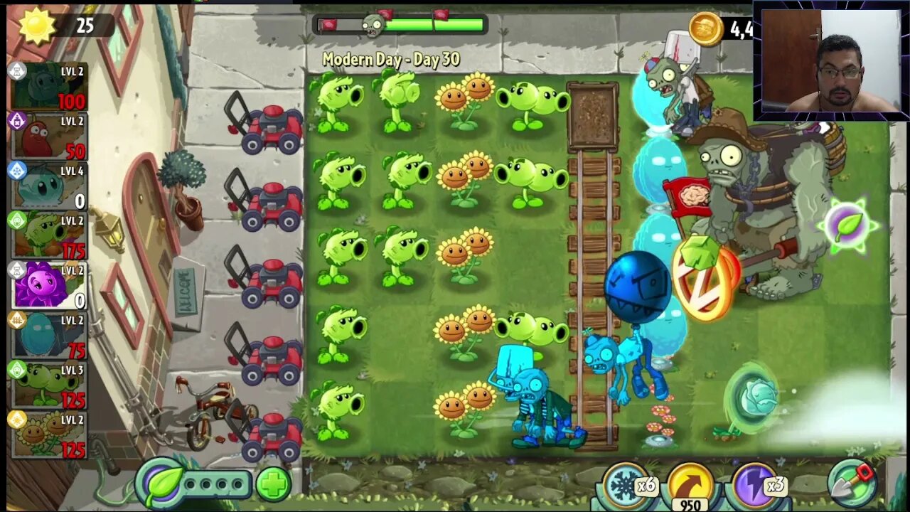 How to beat Modern Day - Day 30 Plants vs Zombies 2