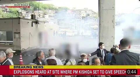 Explosions heard at site where Prime Minister Kishida set to give speechーNHK WORLDJAPAN NEWS