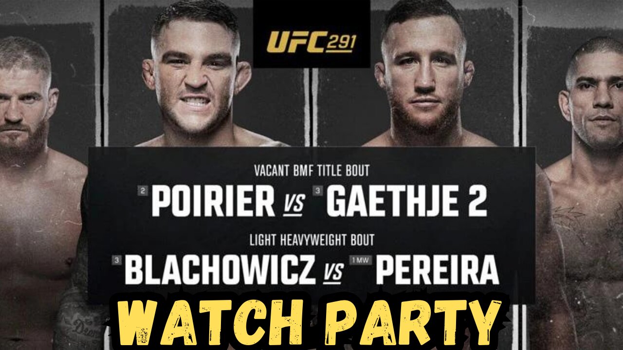 UFC 291 WATCH PARTY