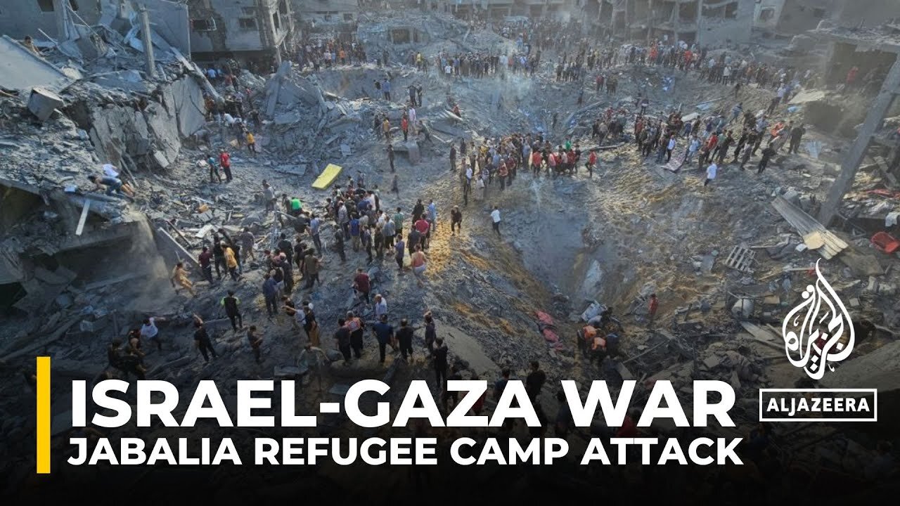 Gaza war- At least 100 people killed in Israeli air raid on Jabalia refugee camp