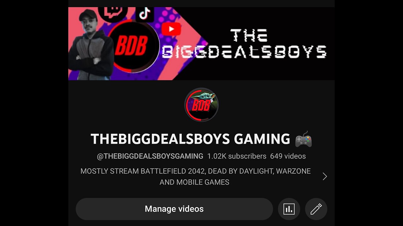 THEBIGGDEALSBOYS GAMING 🎮 ADVERTISEMENT