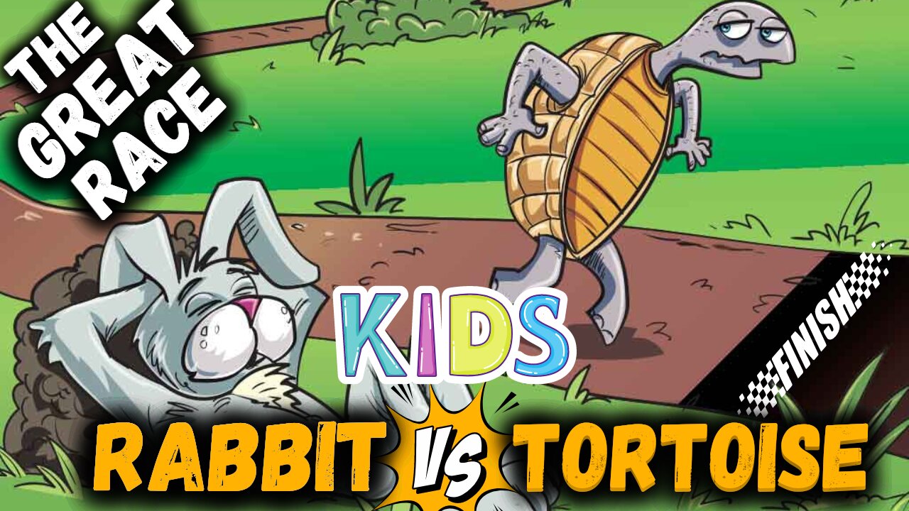 "The Great Race: Rabbit vs. Tortoise - Who Wins the Ultimate Challenge?"