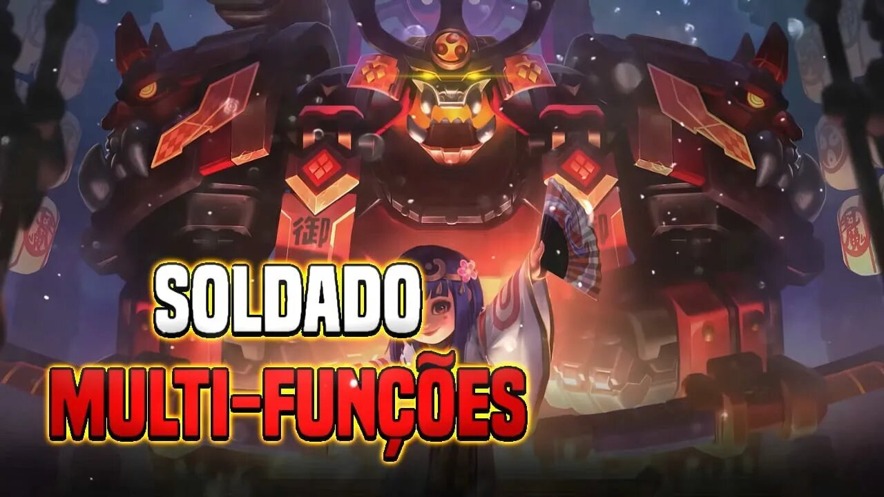 O SOLDADO MAIS VERSÁTIL DO JOGO LIMPA A JUNGLE MUITO RÁPIDO | MLBB