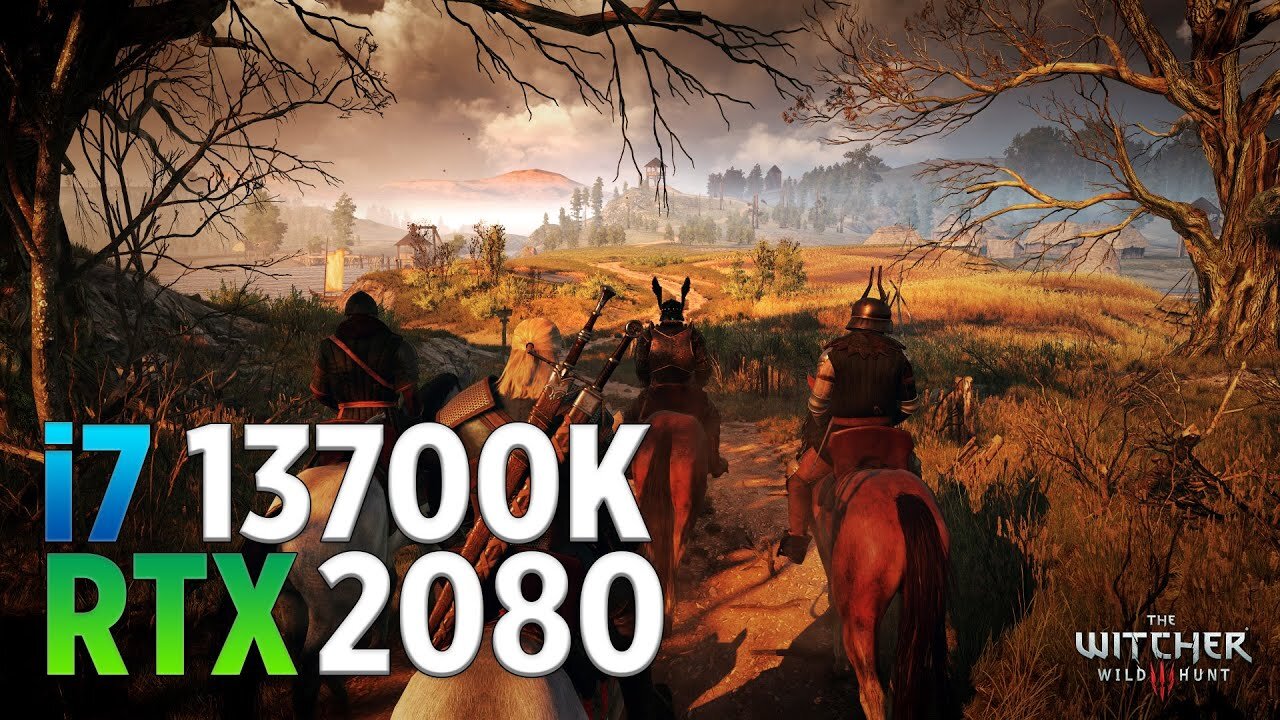 The Witcher 3 - Wild Hunt Remastered | i7 13700K + RTX 2080 | Game Play Zone