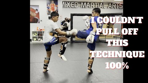 Technique of The Day - Lead Check Into Counter Kick