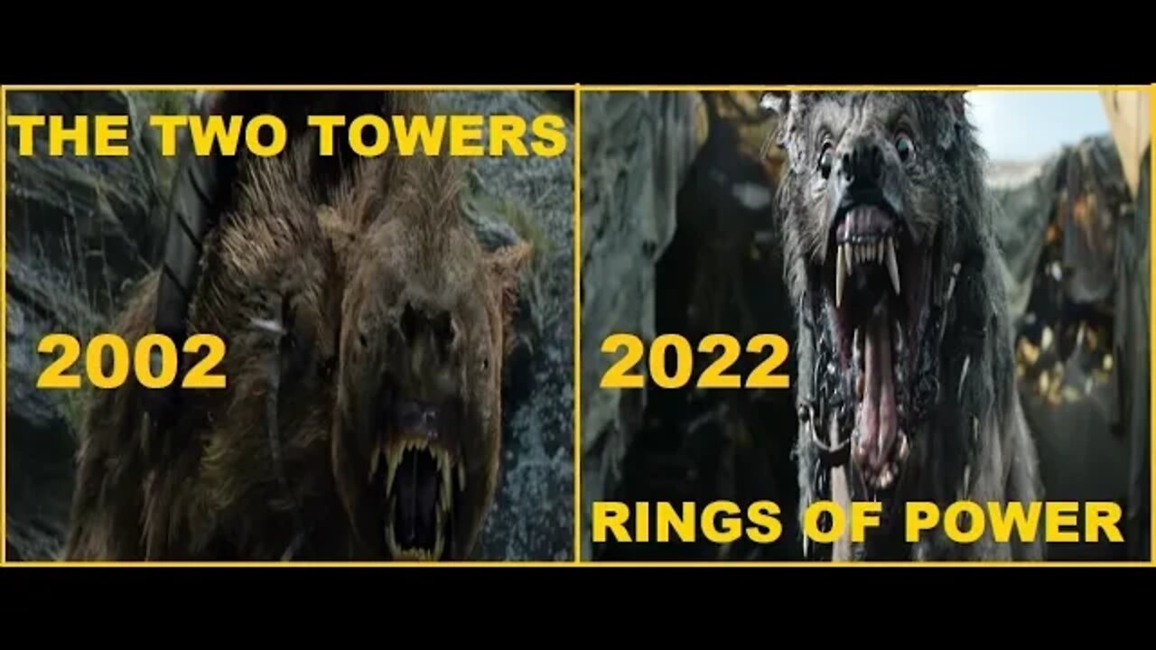 War Comparison LOTR & Rings of Power