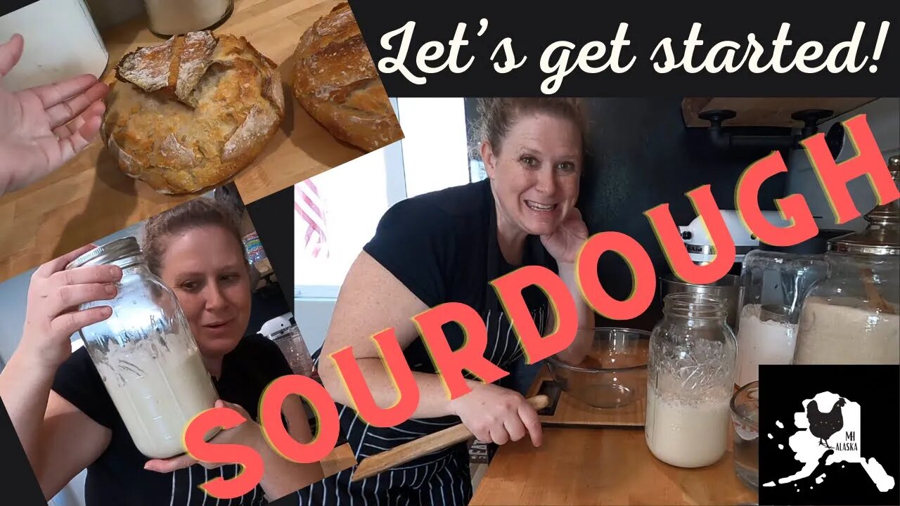 Sourdough Series | No knead Sourdough | Feeding your starter | follow @Ben Starr to start a starter