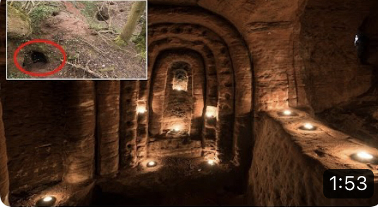 Knights Templar's Secret Temple Found In Rabbit Hole!