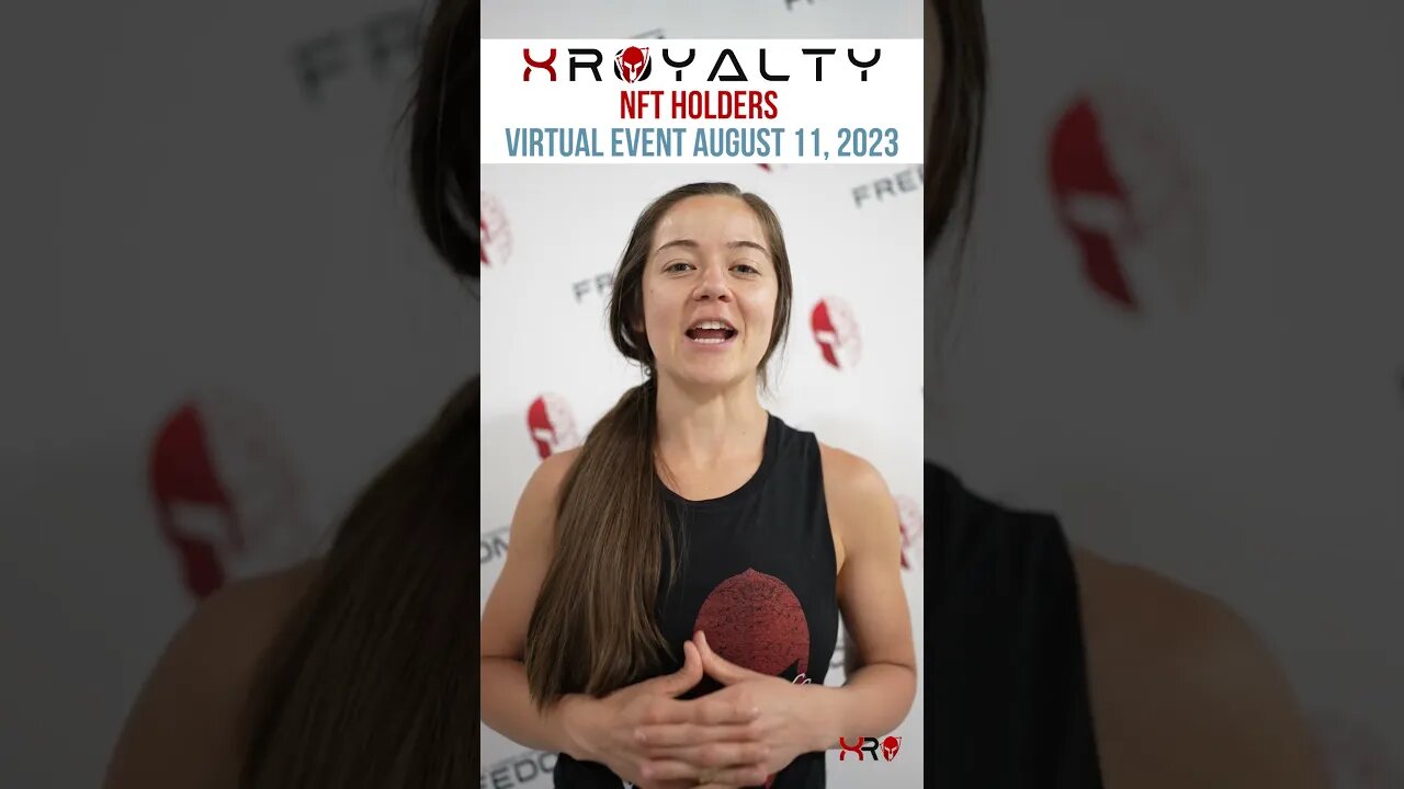 xRoyalty Holders! Get ready for our Virtual Event! 🔥👑 #shorts #crypto