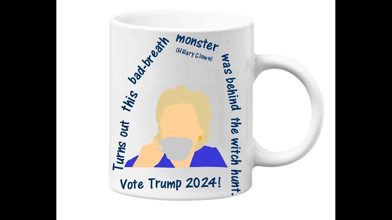 RESPONSE TO HILLARY'S NEW PATHETIC MUG