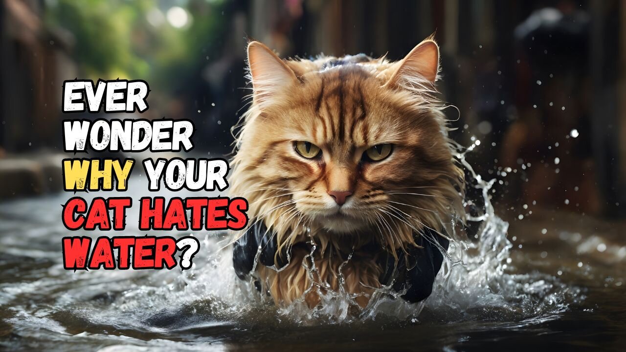 Ever Wonder Why Your Cat Hates Water?