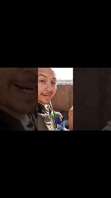 How Did Our Root Cellar Hold Up In The Rain? #offgrid #earthbag #monsoon