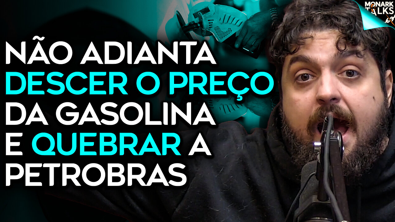 MONARK COMENTA INTERFERÊNCIA POLÍTICA NA PETROBRAS