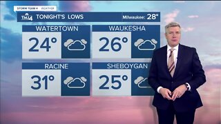 Patchy fog and flurries Wednesday night