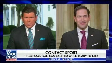 Rubio Joins Bret Baier on Fox News to Discuss the Threat of Iran to U.S. National Security