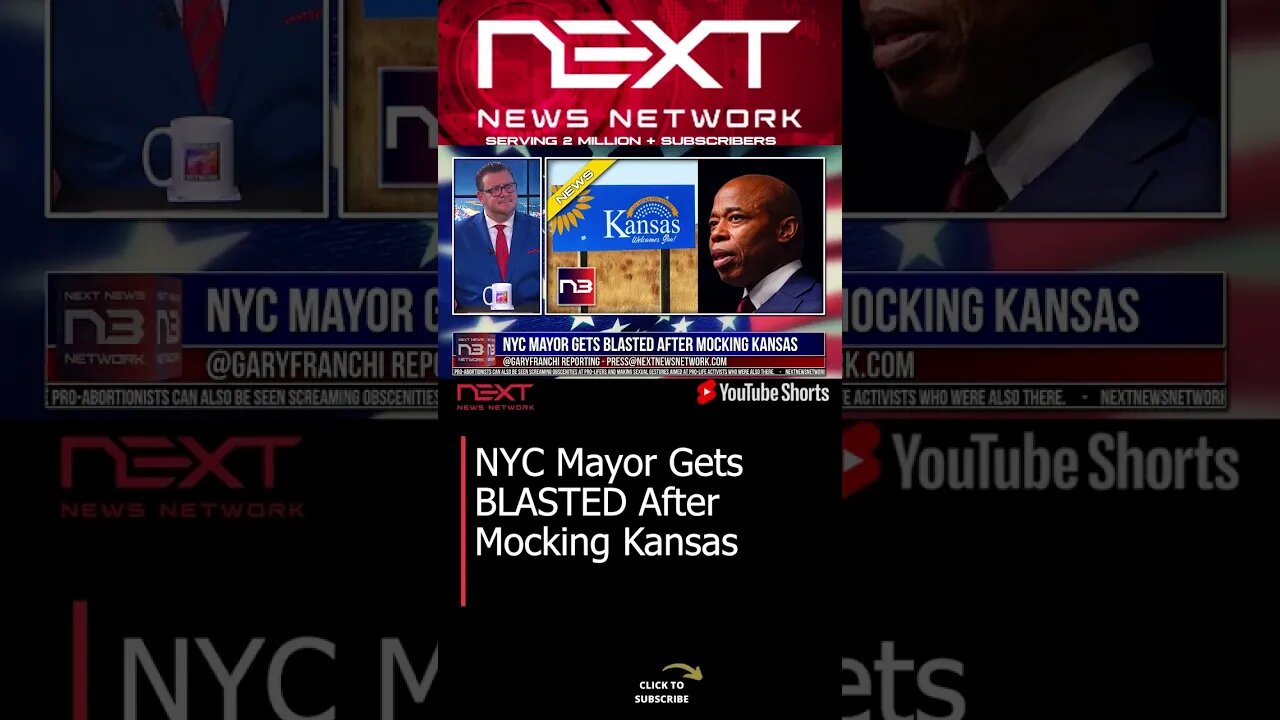 NYC Mayor Gets BLASTED After Mocking Kansas #shorts