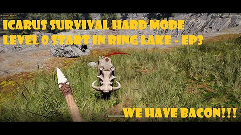 Icarus Survival Hard Mode LVL 0 Start - Ring Lake EP3