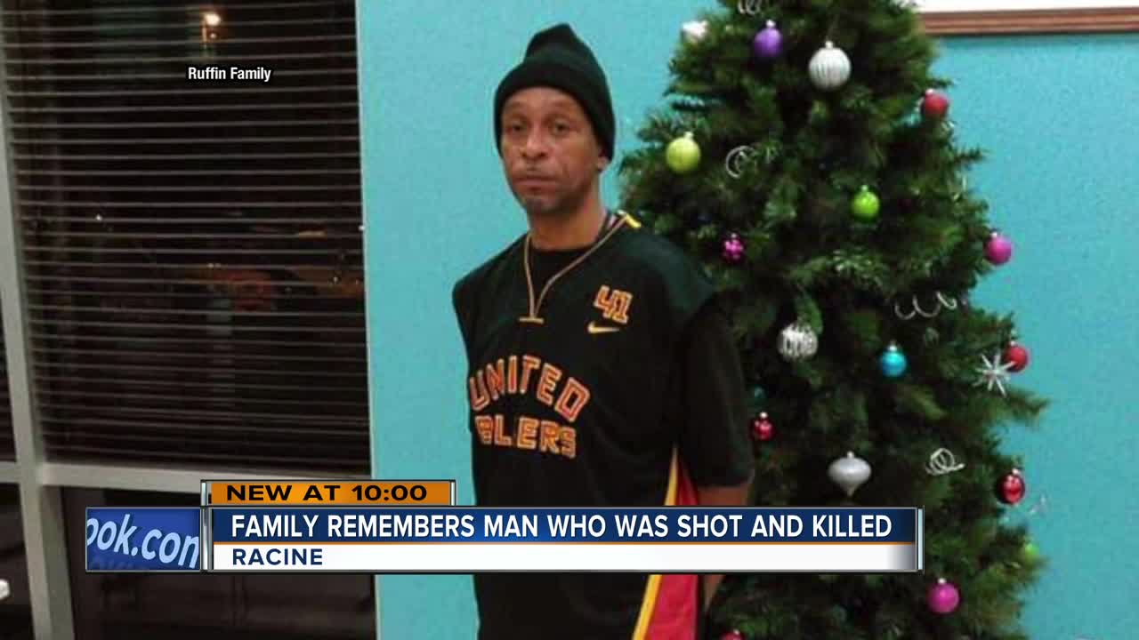 'He didn't deserve this': Family mourns Racine man fatally shot in leg