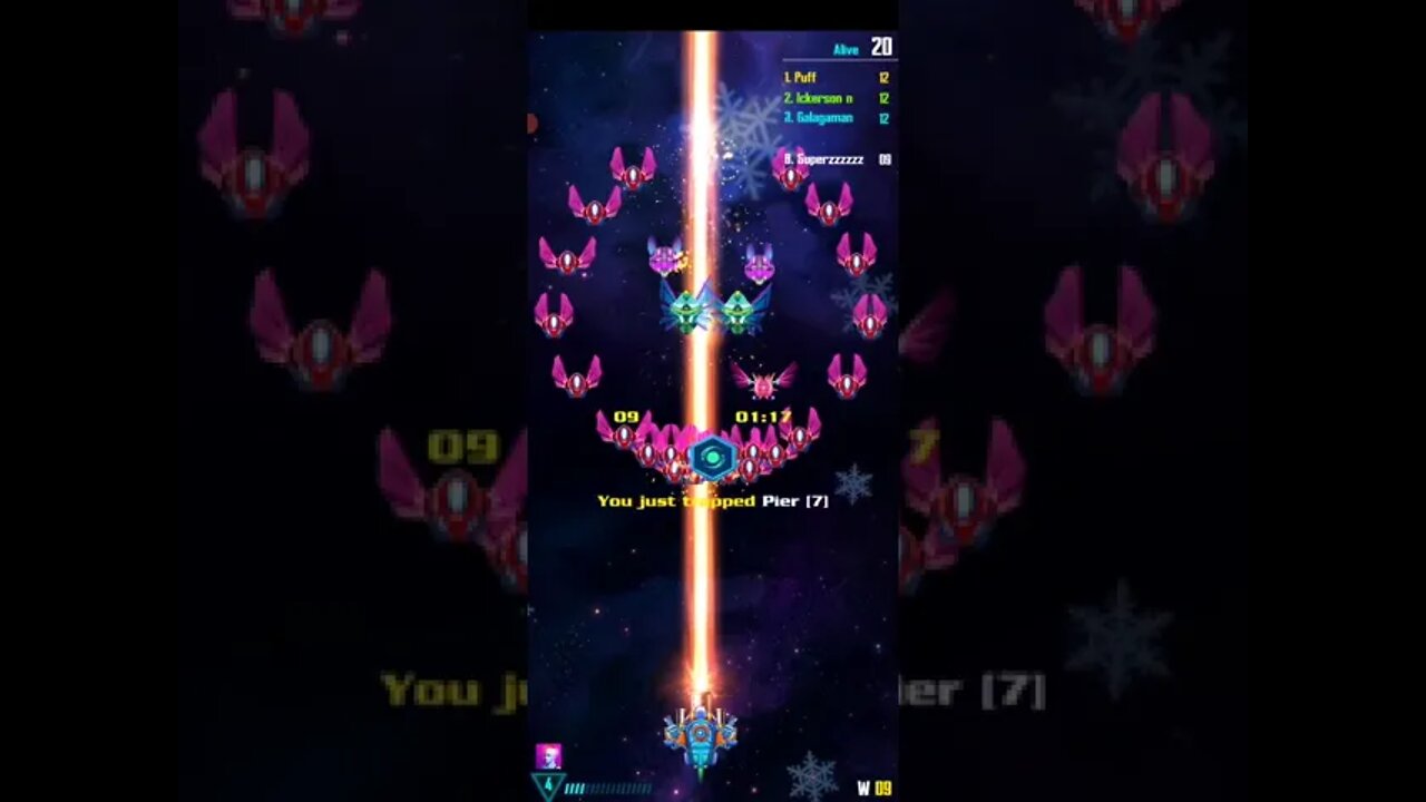 GALAXY ATTACK ALIEN SHOOTER - PVP SURVIVAL 1 VS 30 (28 Jan 2022)
