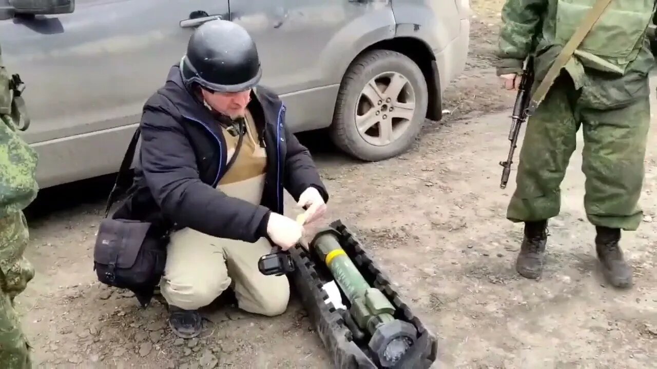 USA's and UK's "lethal aid" To Ukraine captured by DPR and Russian forces. SMAW-D & NLAW