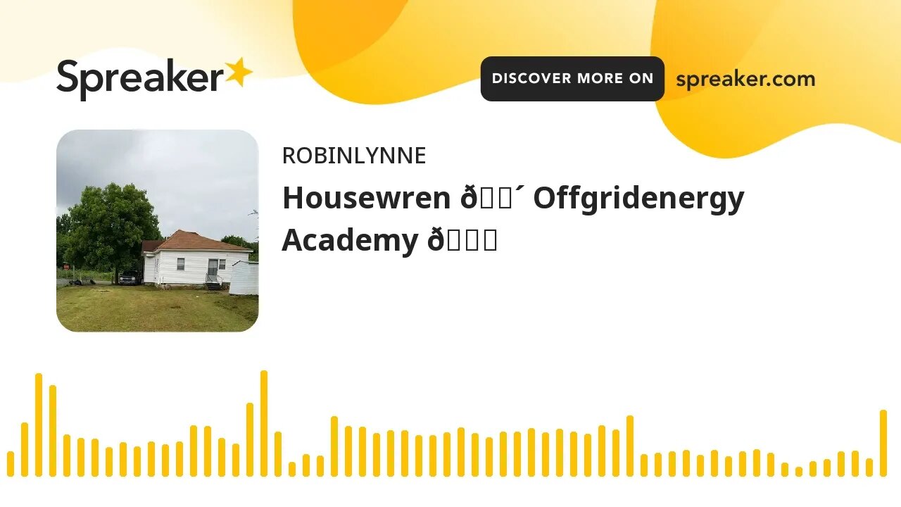 Housewren 📴 Offgridenergy Academy 🎒