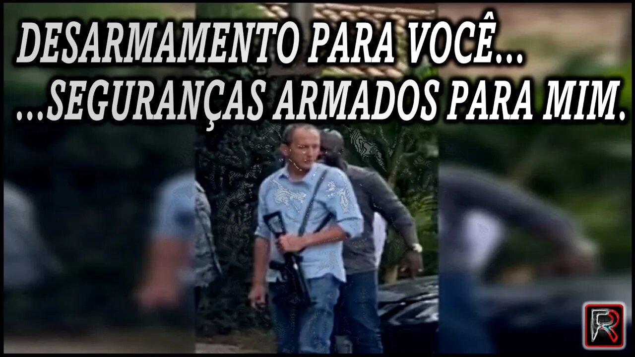 SEGURANÇAS DE EX-PRESIDENTE ARMADOS OSTENSIVAMENTE | 🅵🆁