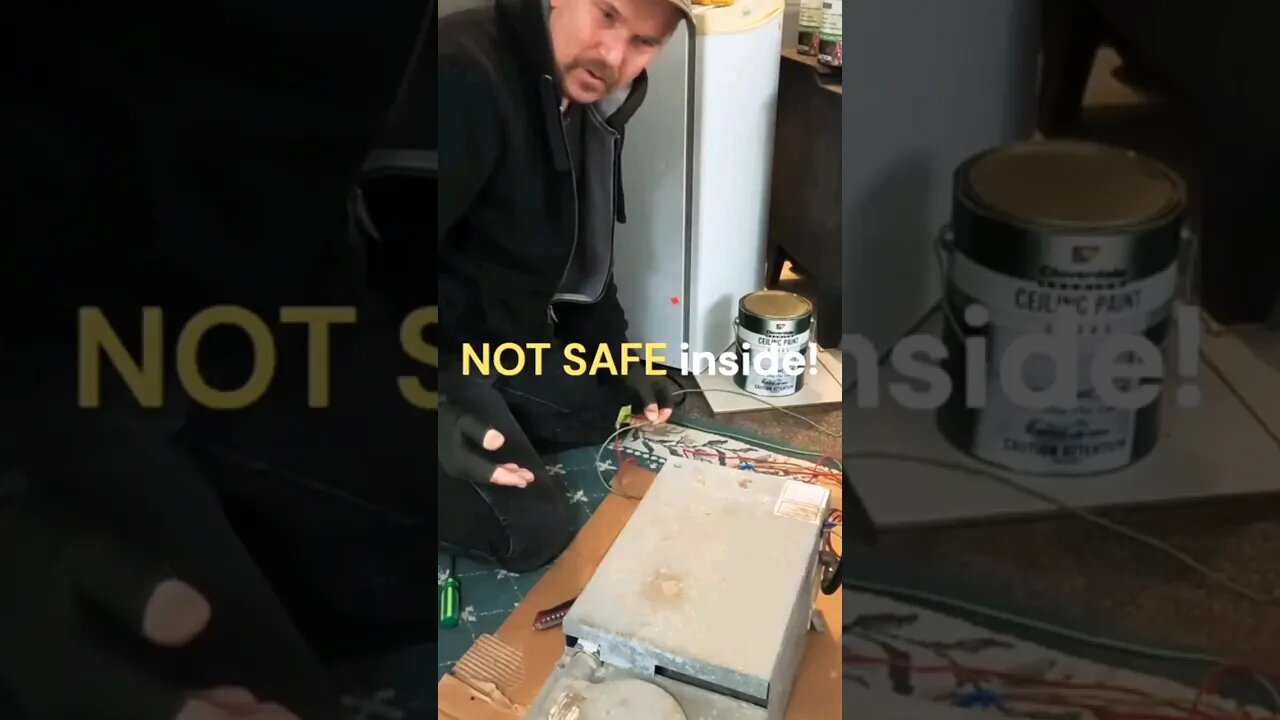 Testing my RV furnace. #vanlife #shorts
