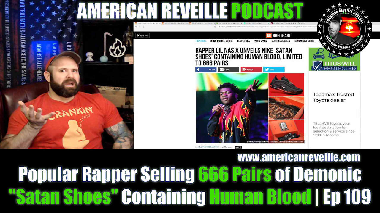 Popular Rapper Selling 666 Pairs of Demonic "Satan Shoes" Containing Human Blood | Ep 109