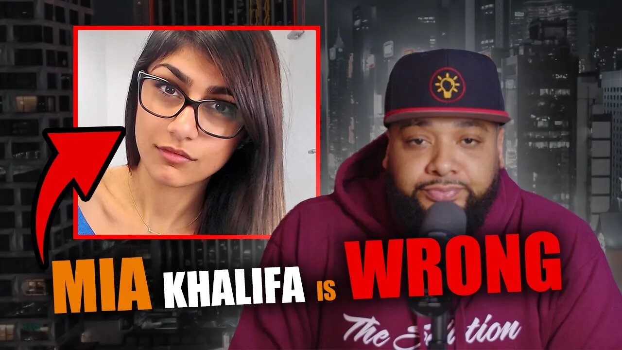 Mia Khalifa says Israel Does NOT belong to the Jews. @miakhalifaofficial8705