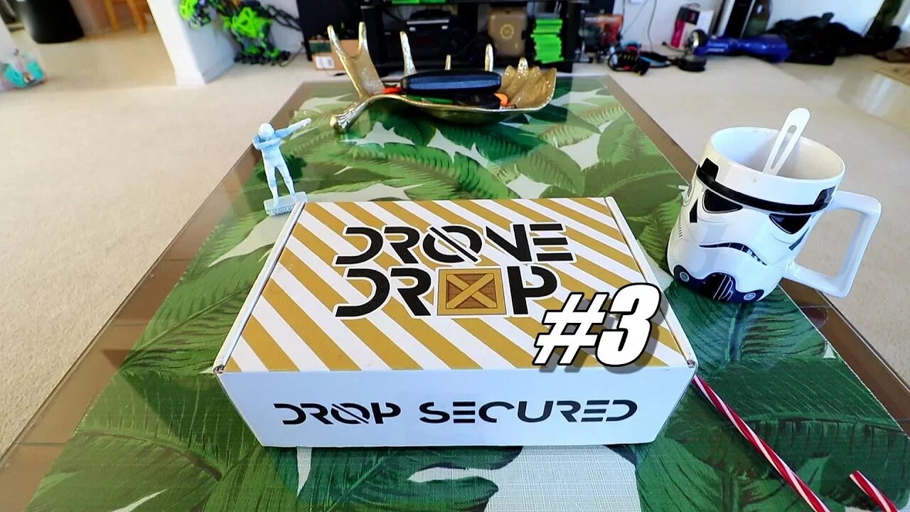 Drone Drop #3 Unboxing & Review 📦 - [Monthly Drone Loot Crate Box Subscription Service]