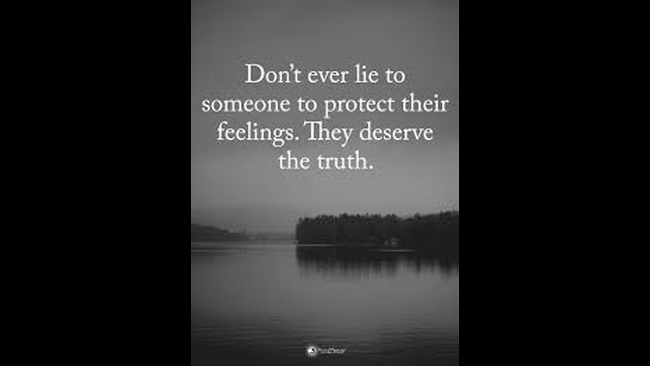 Never lie to me 💔