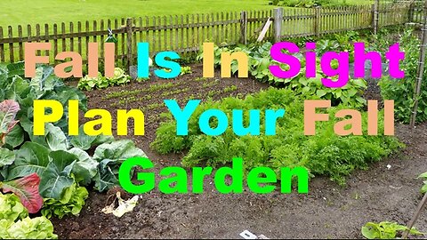 No. 1032 – Fall Is In Sight - Plan Your Fall Garden