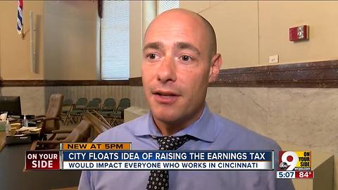 Cincy may raise earnings tax to close deficit