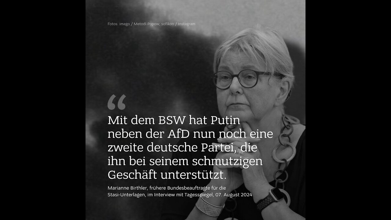 Rechte DDR-Dissidenten gegen das BSW