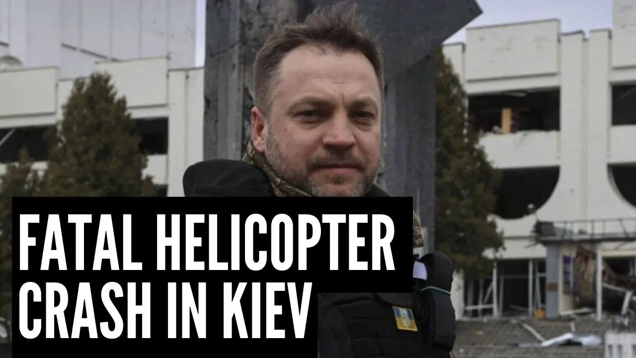 Helicopter CRASHES INTO KIEV KINDERGARTEN. Ukrainian Minister And Children Among Casualties