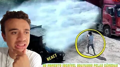 Reagindo 50 Momentos Incríveis Gravados Pelas Câmeras de Vigilância