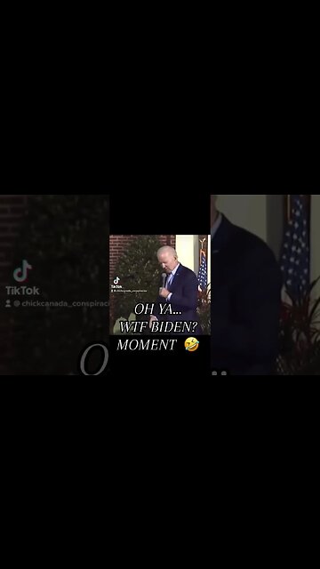 OH YA WTF BIDEN MOMENT