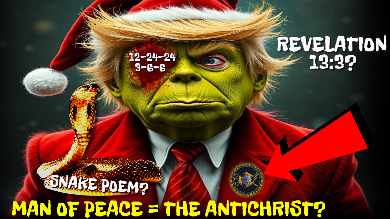 TRUMP THE MAN OF PEACE/ASSASSINATION 💀 12-24-24 = 366 = 💀 ANTICHRIST? #rumbletakeover #rumblegaming #rumblerant #rumble