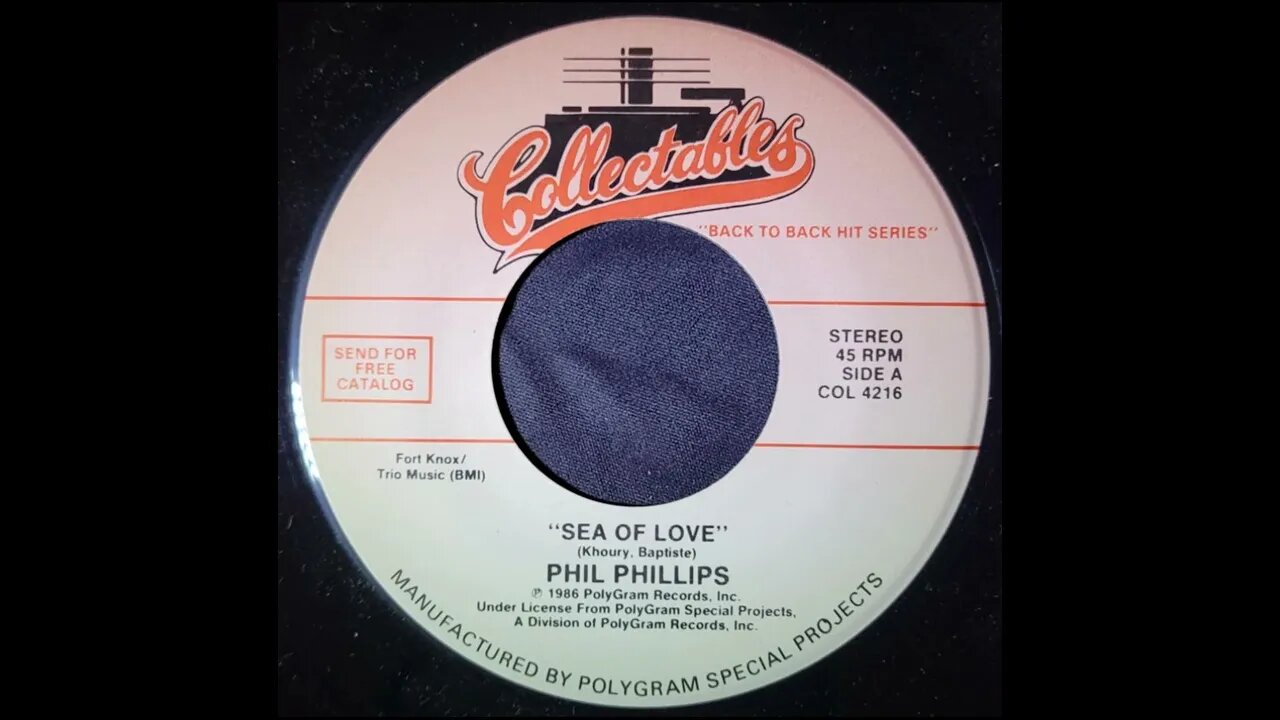 Phil Phillips – Sea of Love