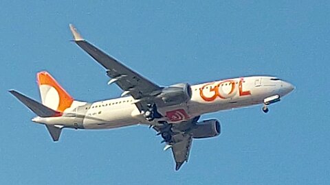 Boeing 737 MAX 8 PS-GPI coming from Salvador to Fortaleza