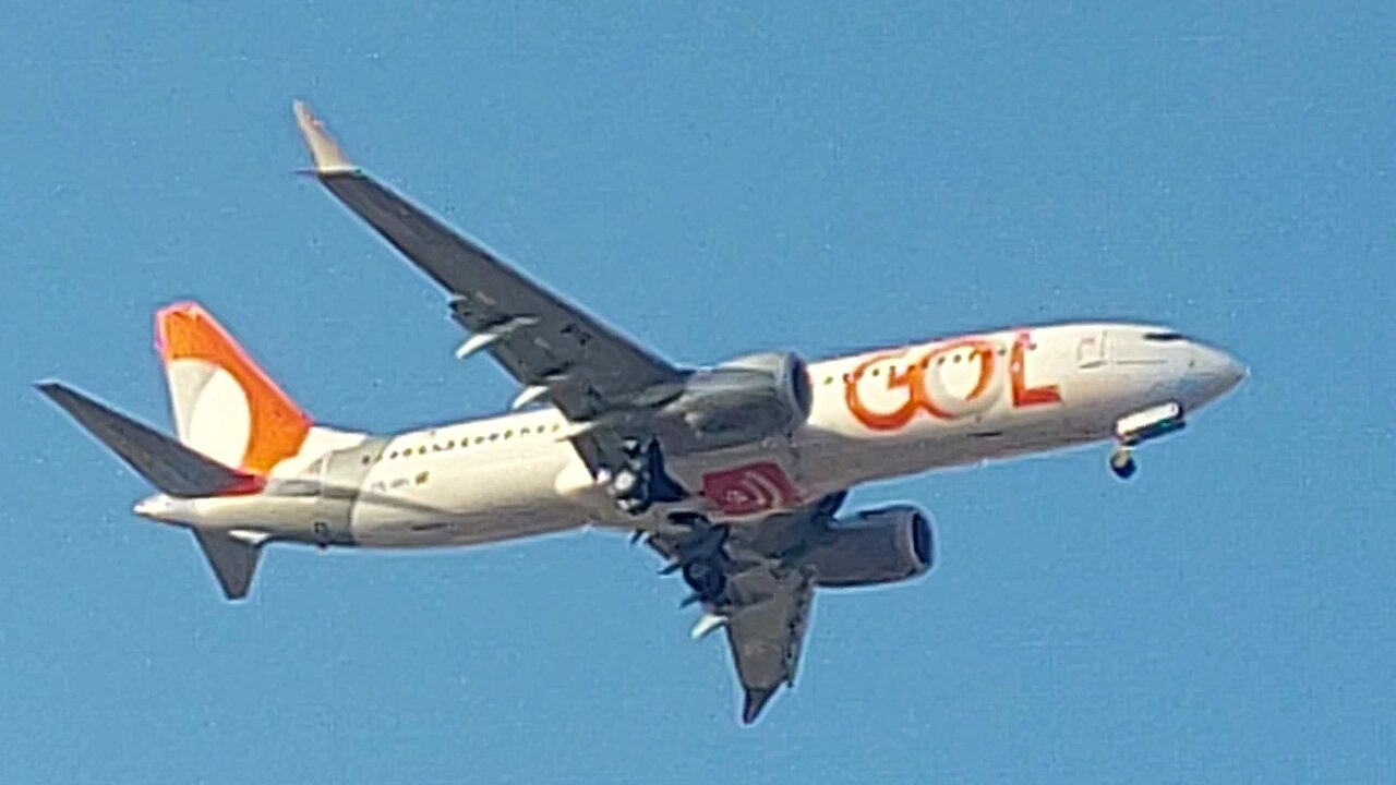 Boeing 737 MAX 8 PS-GPI coming from Salvador to Fortaleza