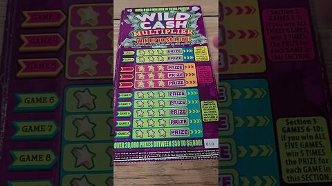 Kentucky Lottery Tickets Wild Cash!