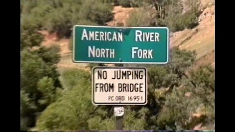 Base Jump From American River Bridge 1994