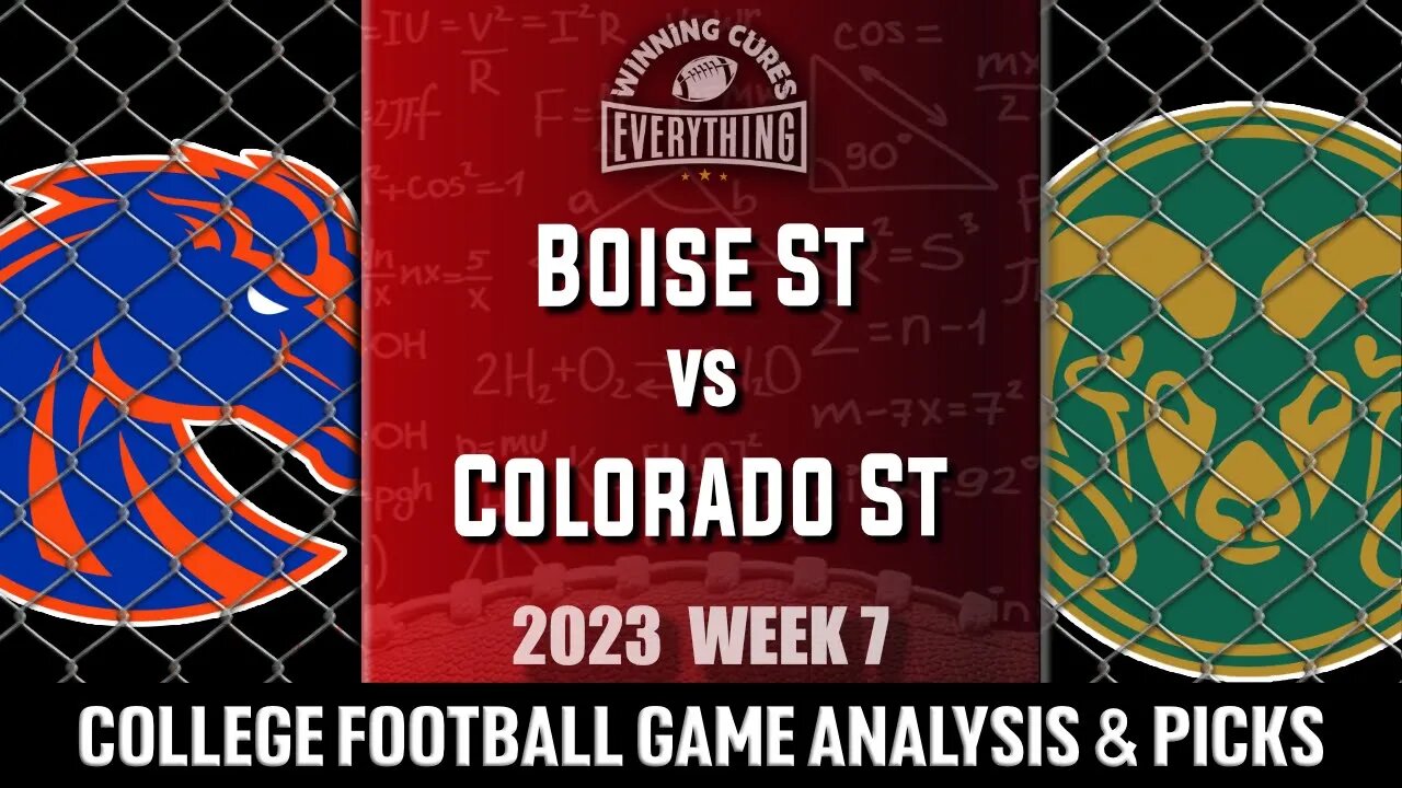 Boise State vs Colorado State Picks & Prediction Against the Spread 2023 College Football Analysis