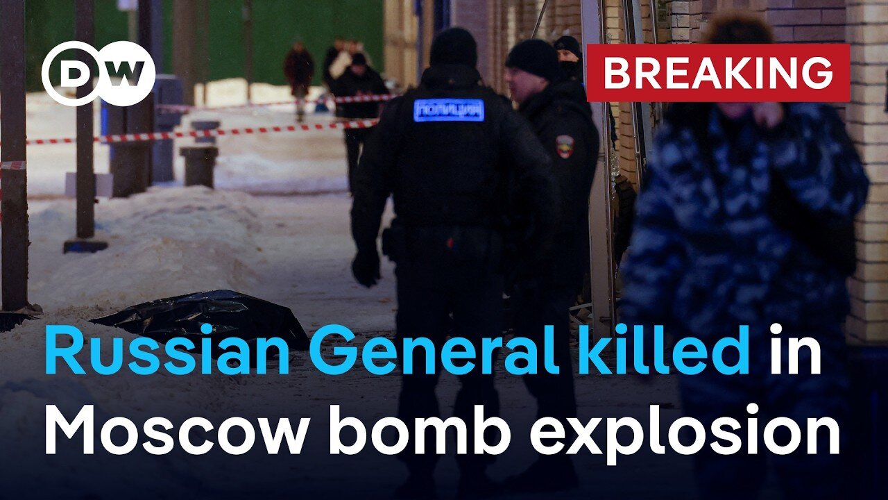 Bomb kills chief of Russian nuclear protection forces Igor Kirillov in Moscow | DW News