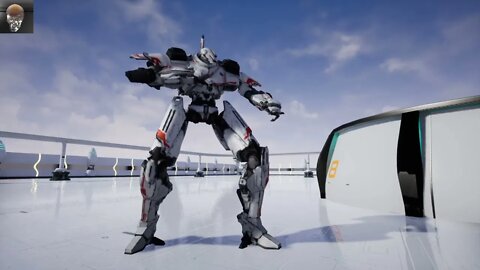 2022 Unreal 426 Mecha with Mixamo animation test