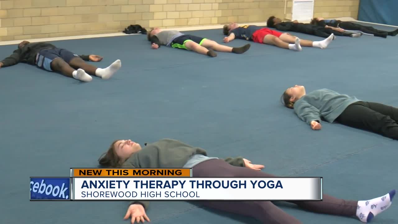 Yoga class teaches Shorewood High School students mindfulness, resilience